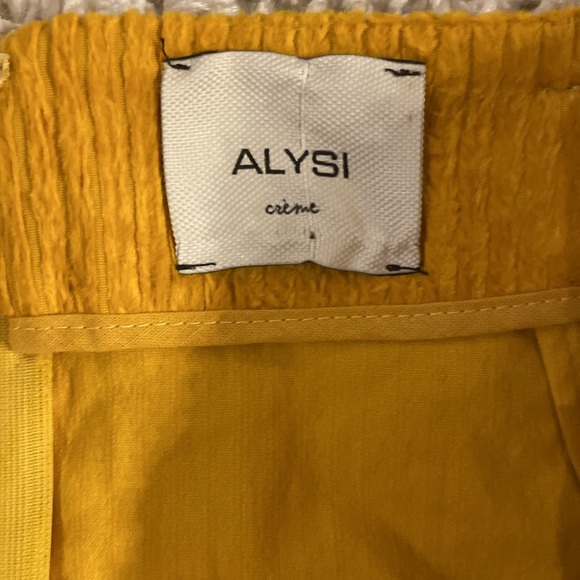 ALYSI yellow skirt size 8 - Picture 5 of 7